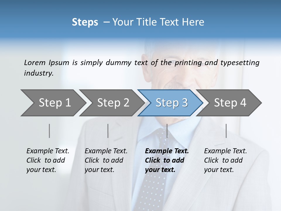 Lifestyle Down Holiday PowerPoint Template