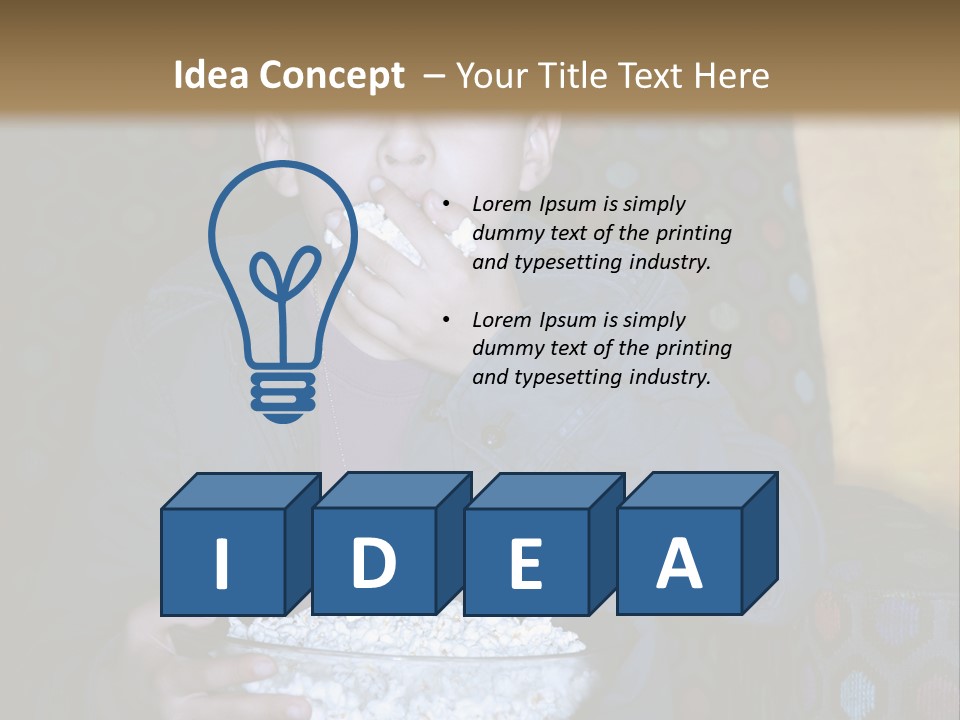 Watch Corn Boy PowerPoint Template