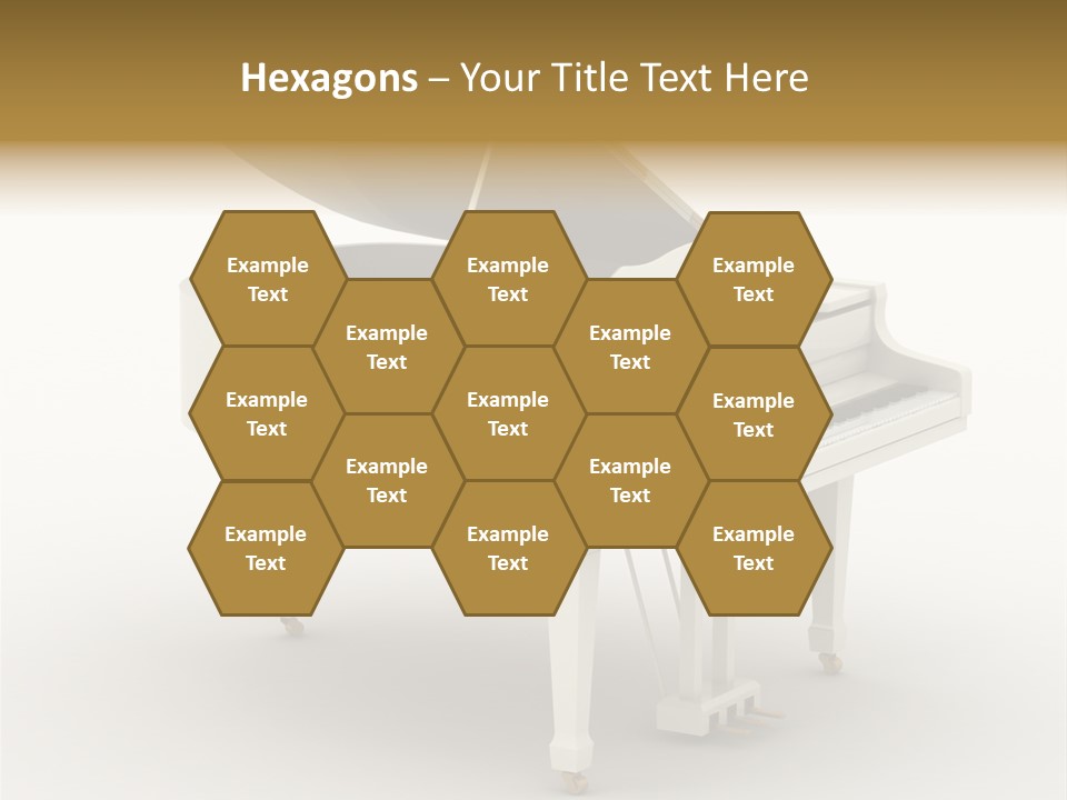 Jazz Pianoforte Symphonic PowerPoint Template