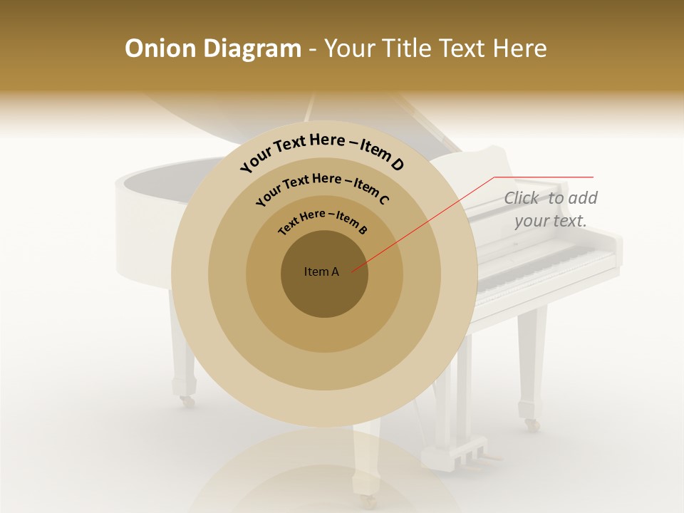 Jazz Pianoforte Symphonic PowerPoint Template