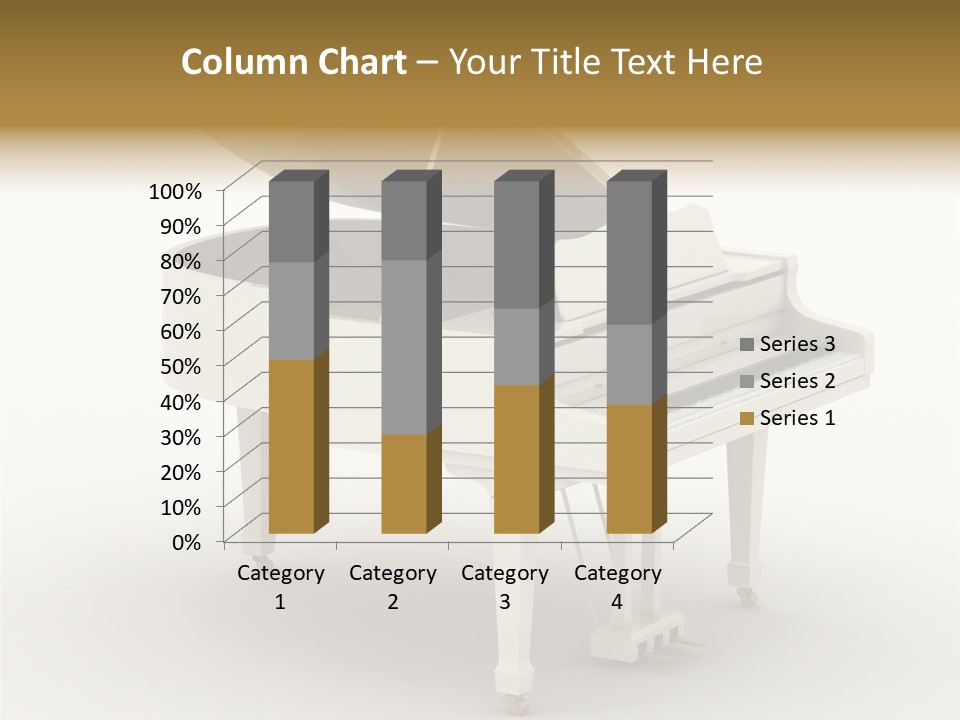 Jazz Pianoforte Symphonic PowerPoint Template