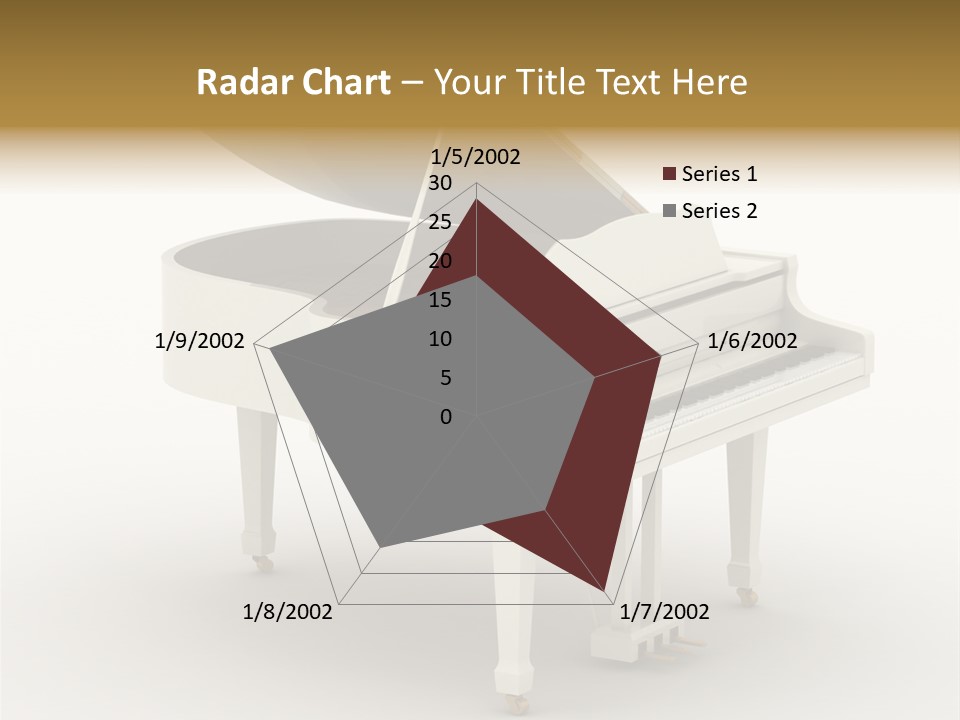 Jazz Pianoforte Symphonic PowerPoint Template
