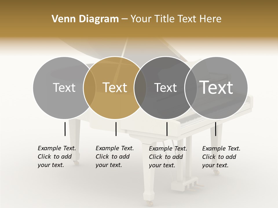 Jazz Pianoforte Symphonic PowerPoint Template