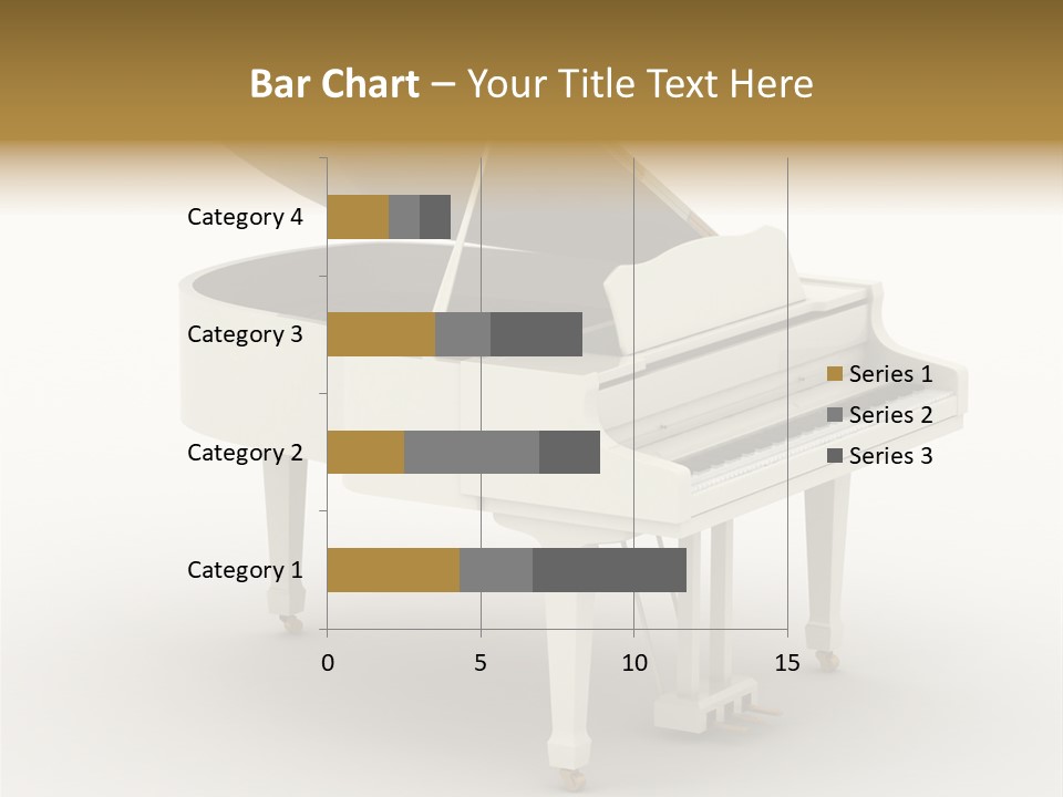 Jazz Pianoforte Symphonic PowerPoint Template