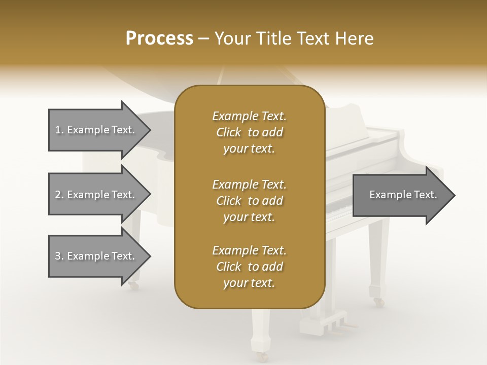 Jazz Pianoforte Symphonic PowerPoint Template