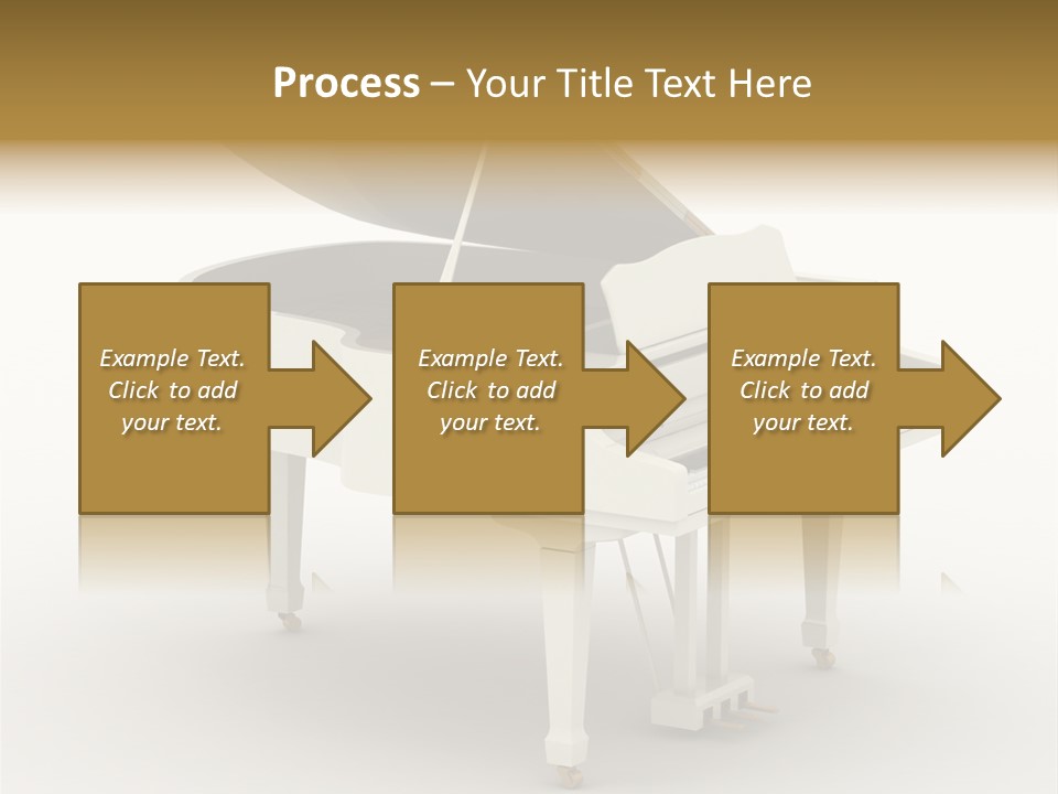 Jazz Pianoforte Symphonic PowerPoint Template