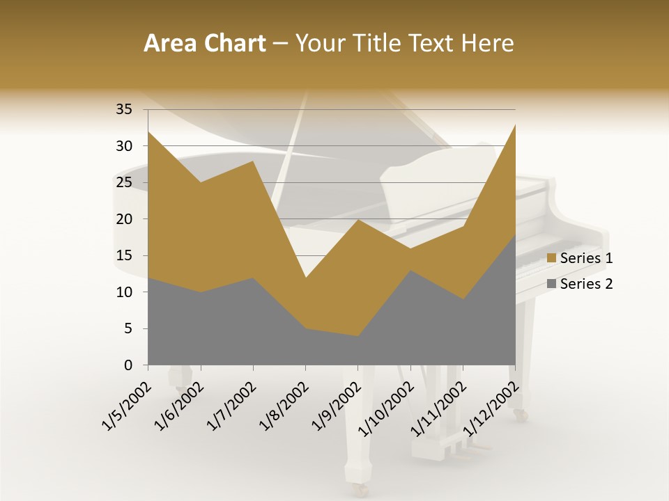 Jazz Pianoforte Symphonic PowerPoint Template