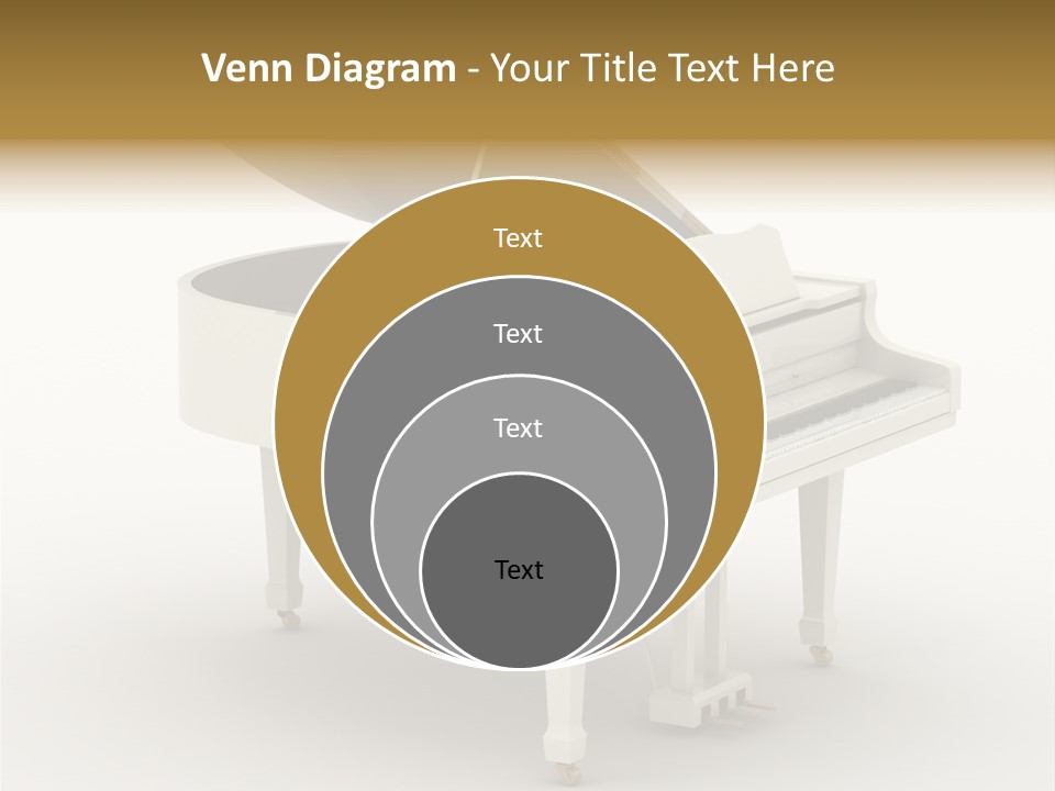 Jazz Pianoforte Symphonic PowerPoint Template