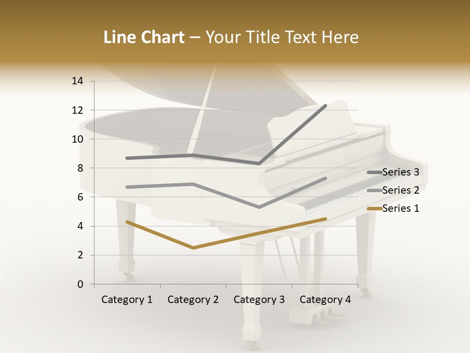 Jazz Pianoforte Symphonic PowerPoint Template
