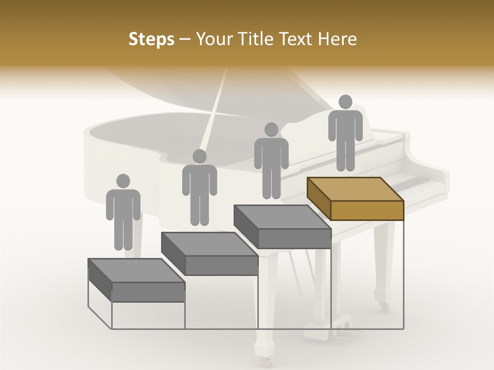 Jazz Pianoforte Symphonic PowerPoint Template