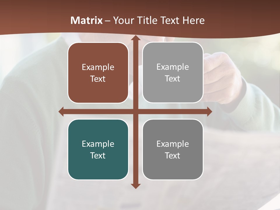 Isolated Dinner Background PowerPoint Template