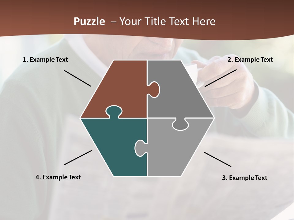 Isolated Dinner Background PowerPoint Template