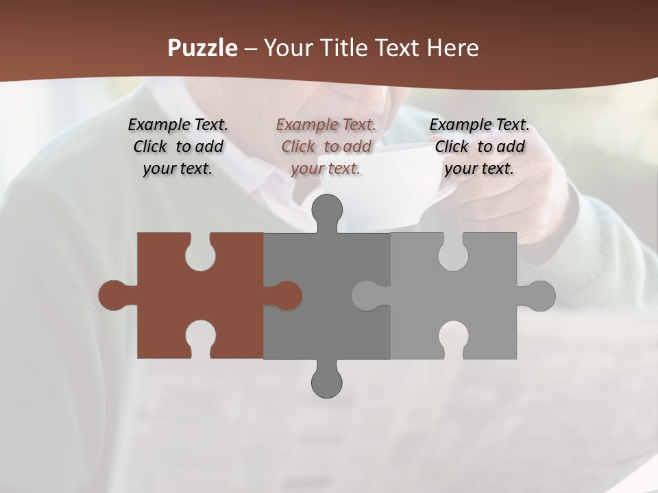 Isolated Dinner Background PowerPoint Template