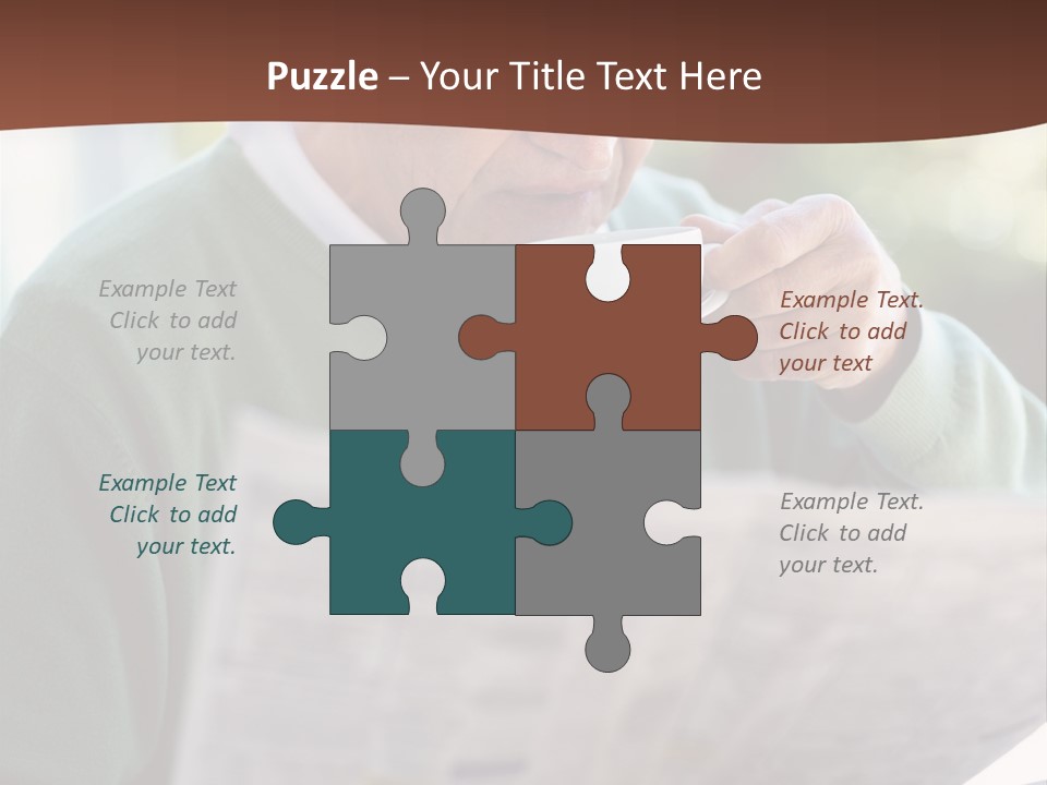 Isolated Dinner Background PowerPoint Template