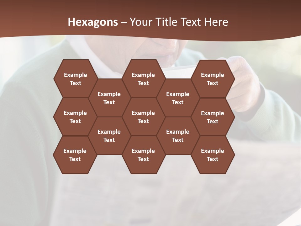 Isolated Dinner Background PowerPoint Template