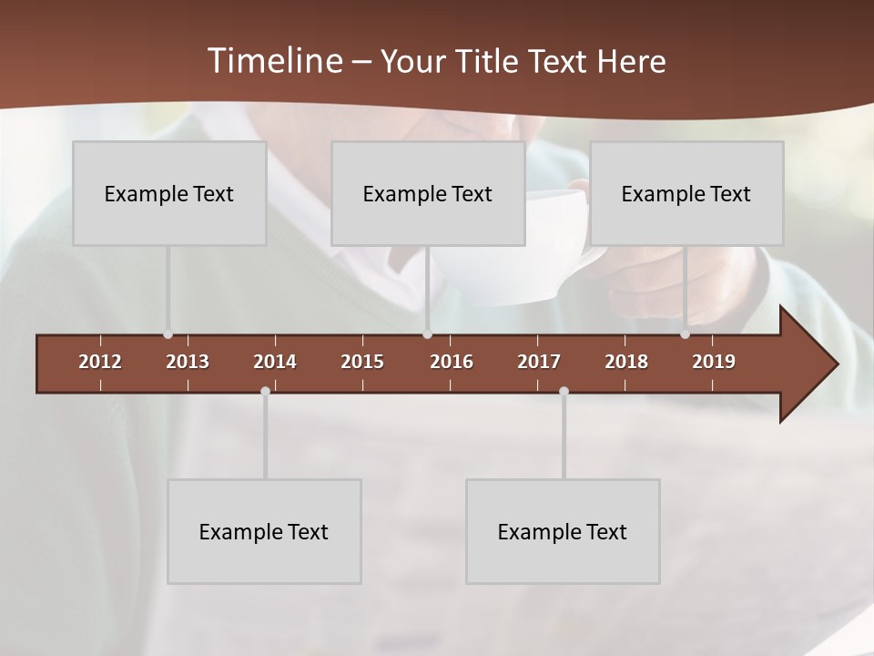 Isolated Dinner Background PowerPoint Template