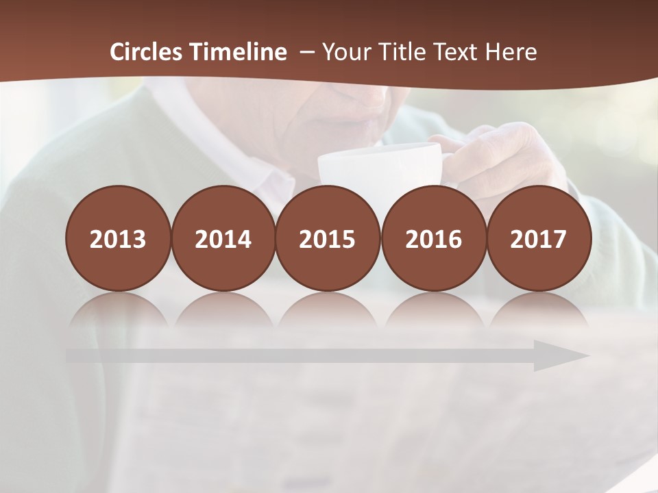 Isolated Dinner Background PowerPoint Template