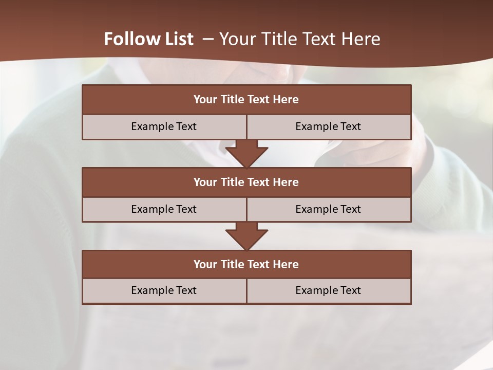 Isolated Dinner Background PowerPoint Template
