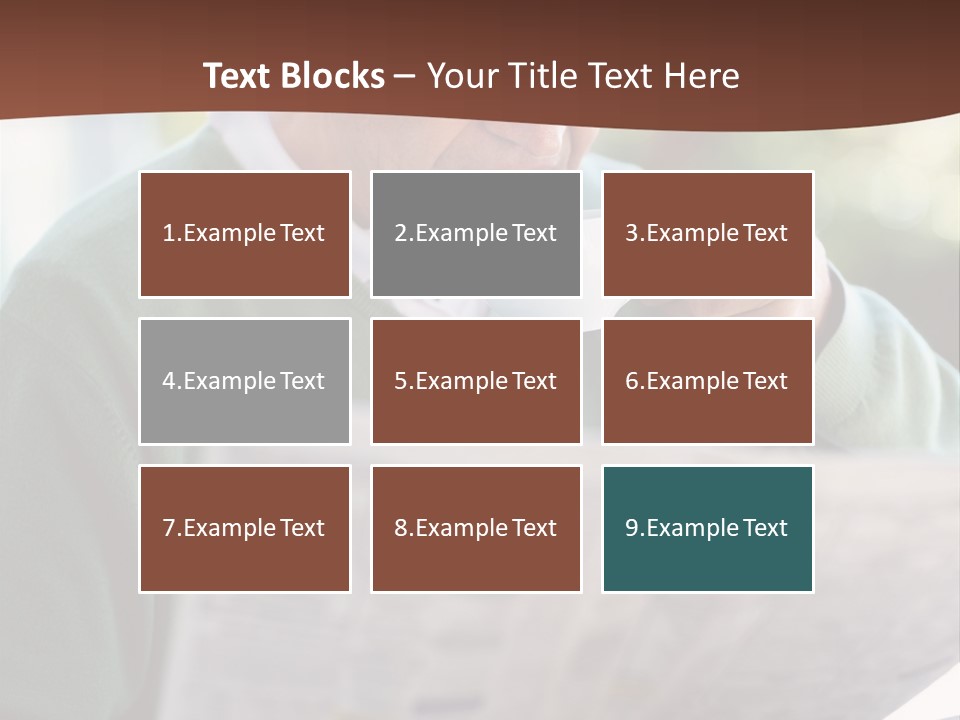 Isolated Dinner Background PowerPoint Template