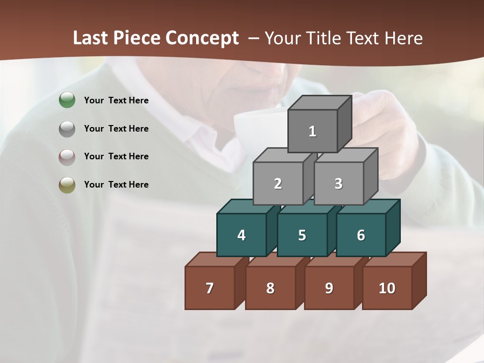 Isolated Dinner Background PowerPoint Template