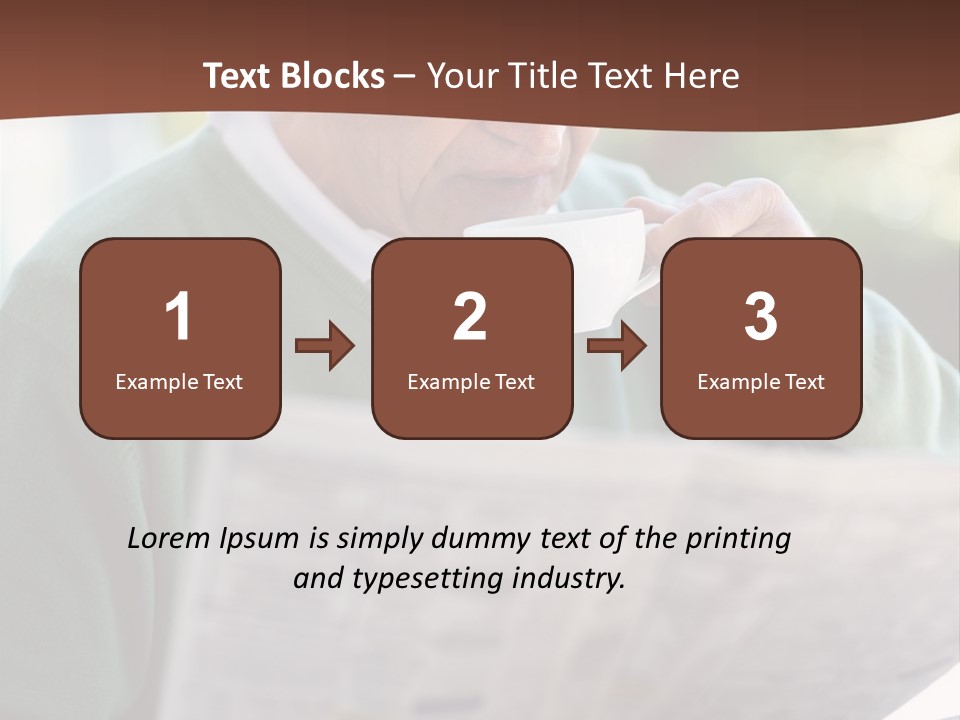 Isolated Dinner Background PowerPoint Template