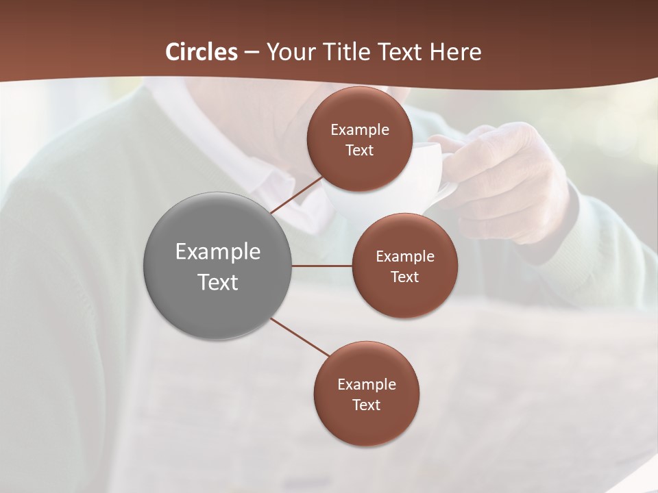 Isolated Dinner Background PowerPoint Template