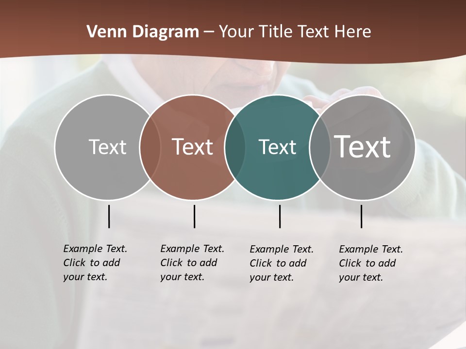 Isolated Dinner Background PowerPoint Template