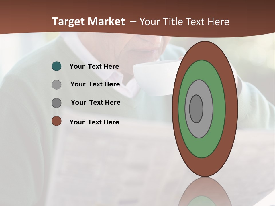 Isolated Dinner Background PowerPoint Template