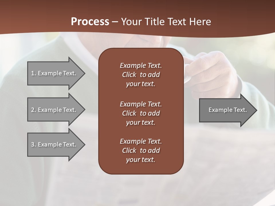 Isolated Dinner Background PowerPoint Template