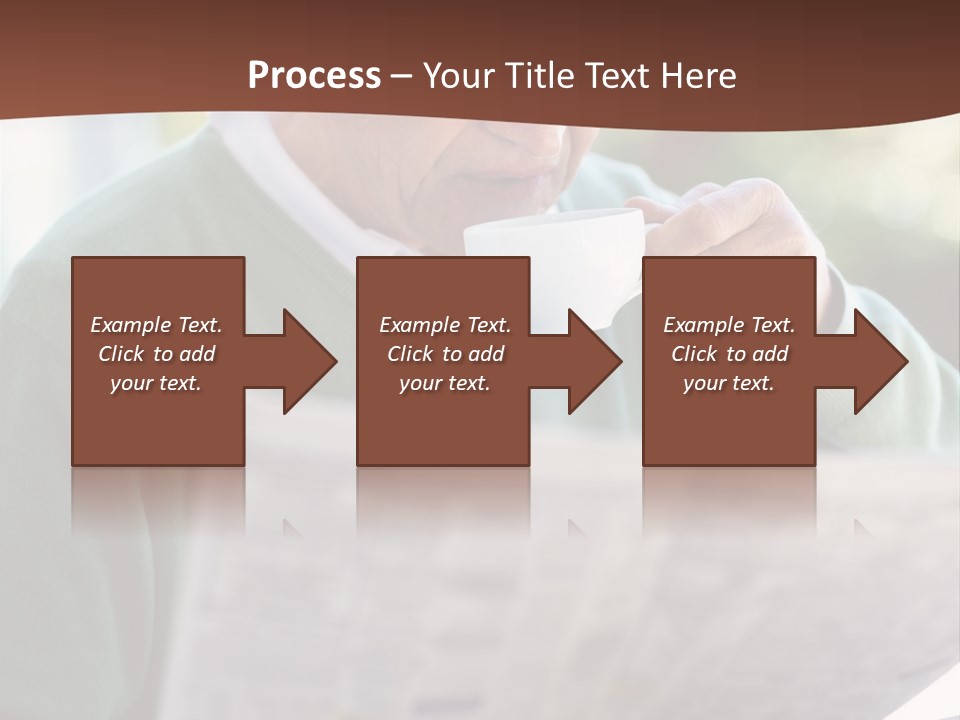 Isolated Dinner Background PowerPoint Template