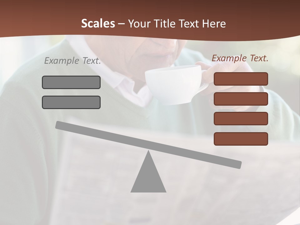 Isolated Dinner Background PowerPoint Template