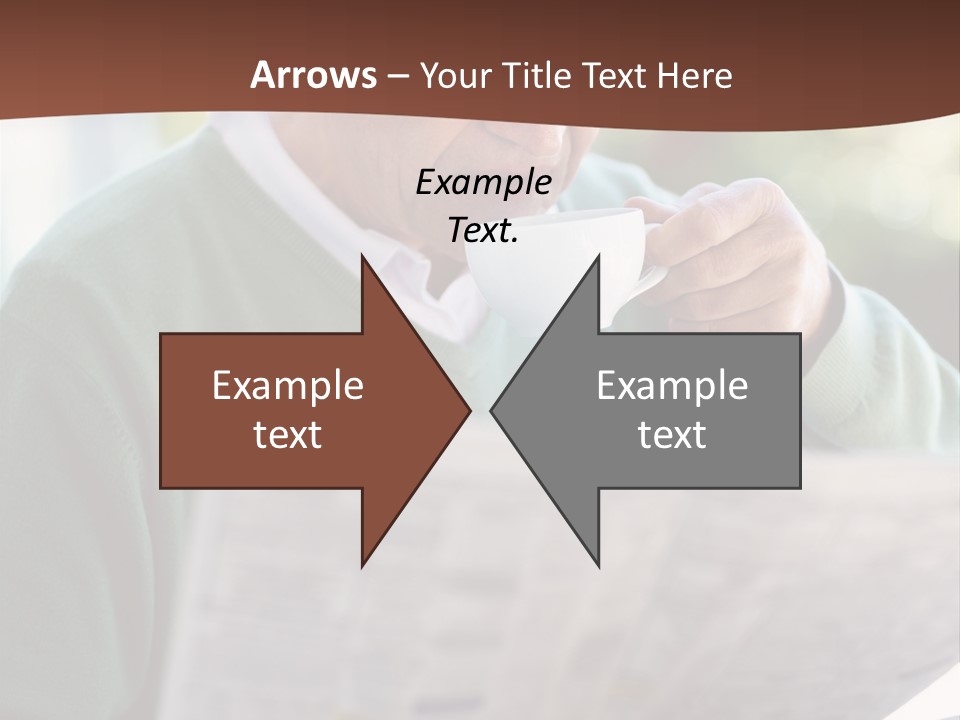 Isolated Dinner Background PowerPoint Template