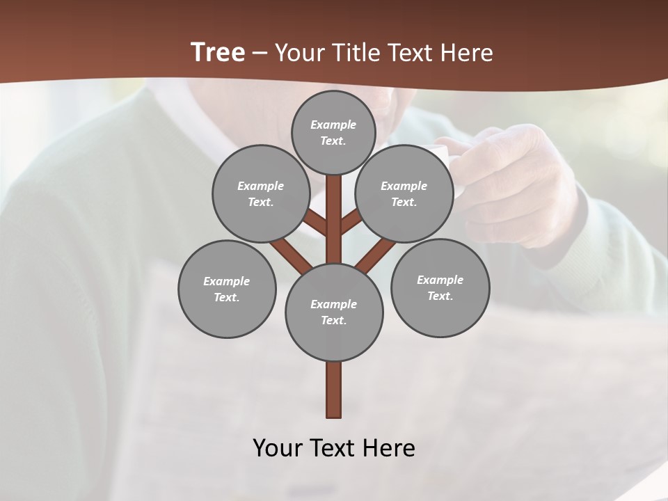 Isolated Dinner Background PowerPoint Template