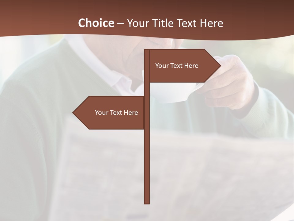 Isolated Dinner Background PowerPoint Template