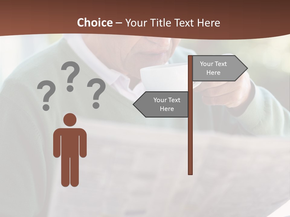 Isolated Dinner Background PowerPoint Template