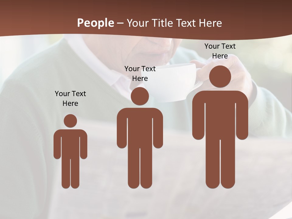 Isolated Dinner Background PowerPoint Template