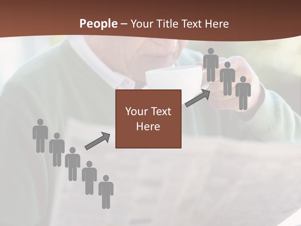 Isolated Dinner Background PowerPoint Template