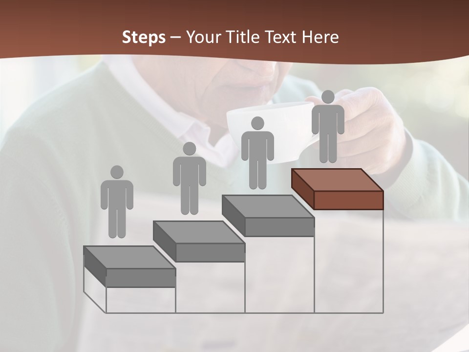 Isolated Dinner Background PowerPoint Template