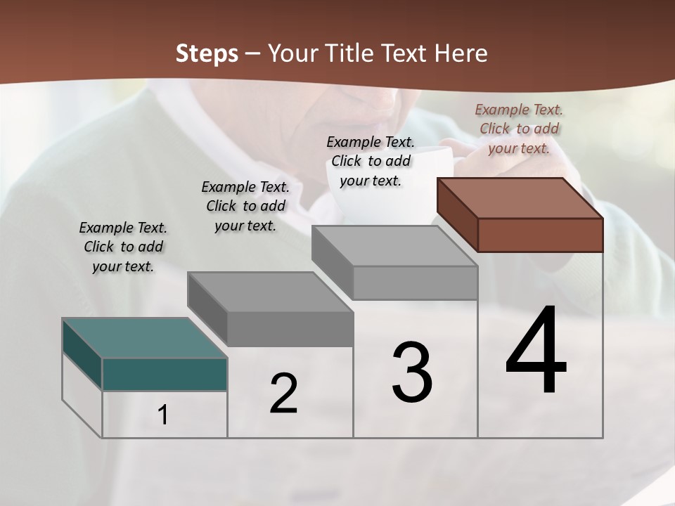 Isolated Dinner Background PowerPoint Template
