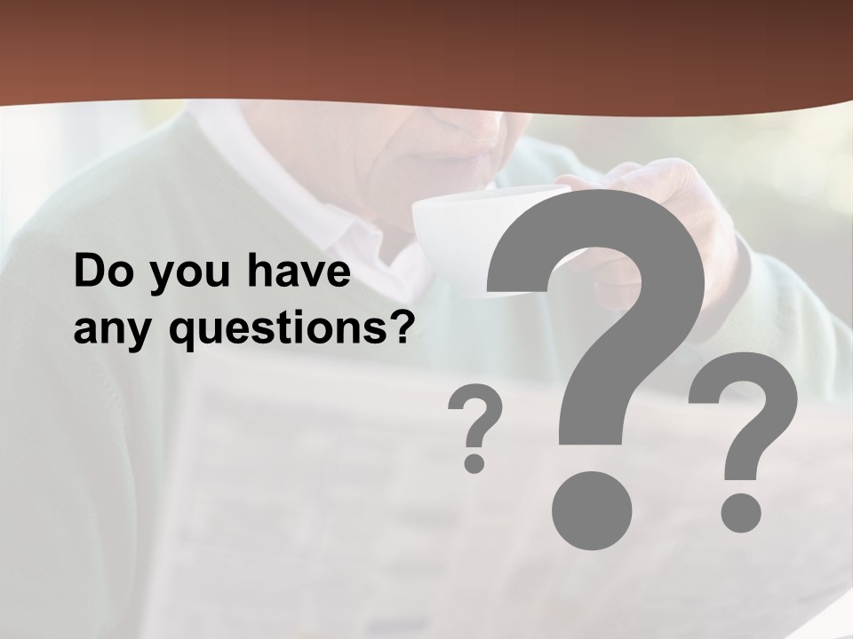 Isolated Dinner Background PowerPoint Template