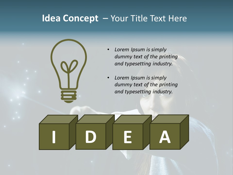 Wizard Student Fantasy PowerPoint Template