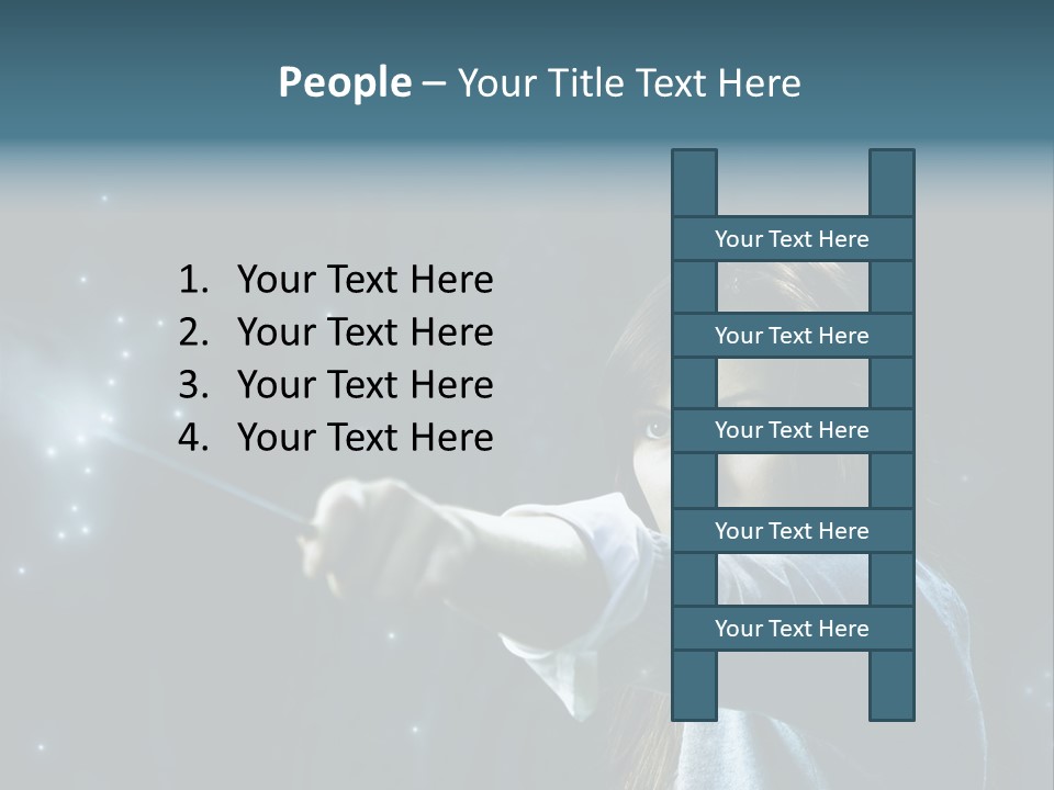 Wizard Student Fantasy PowerPoint Template