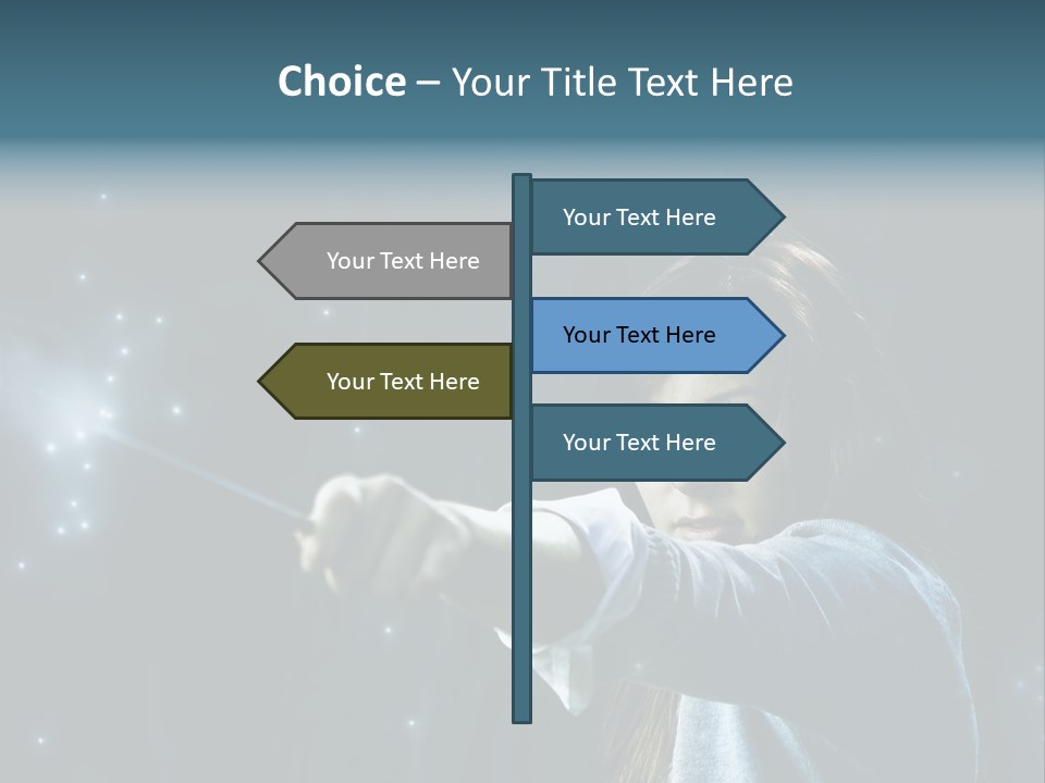 Wizard Student Fantasy PowerPoint Template