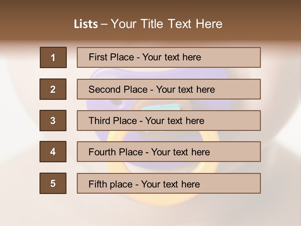 Ring Lifestyle Beautiful PowerPoint Template