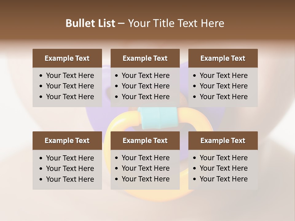 Ring Lifestyle Beautiful PowerPoint Template
