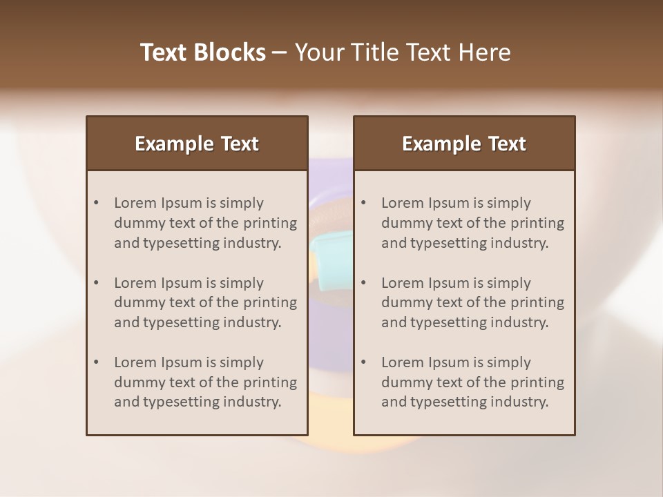 Ring Lifestyle Beautiful PowerPoint Template