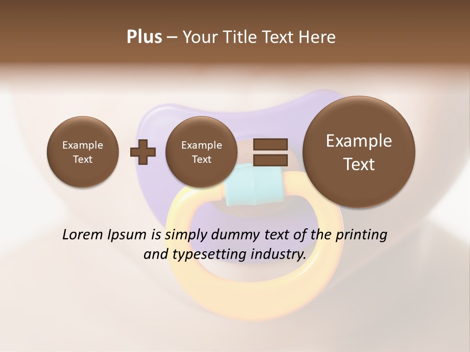 Ring Lifestyle Beautiful PowerPoint Template