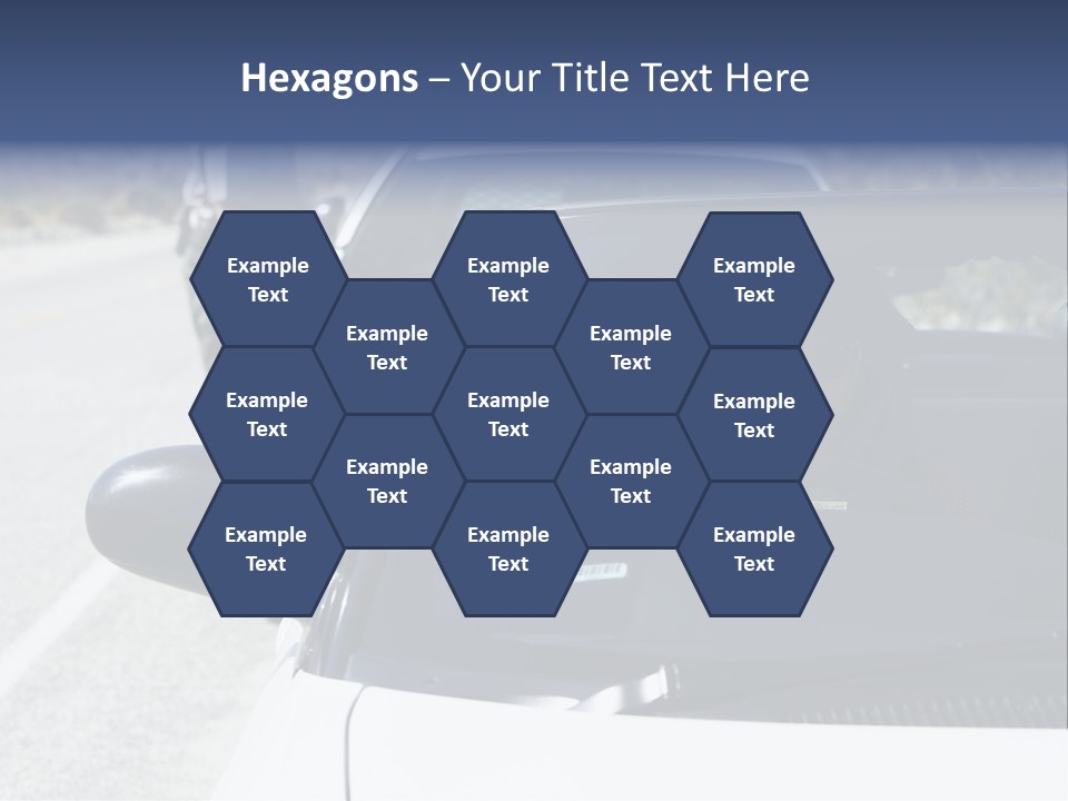 Uniform Desert Officer PowerPoint Template