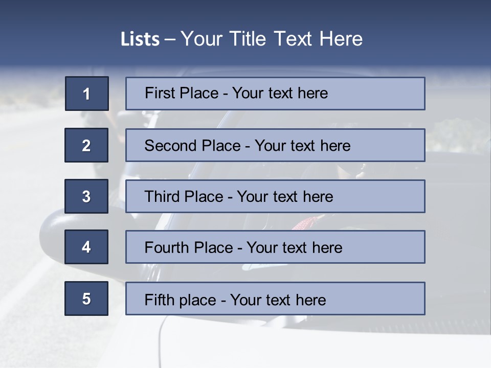 Uniform Desert Officer PowerPoint Template