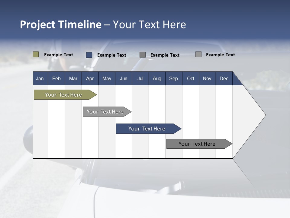 Uniform Desert Officer PowerPoint Template